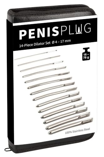 Penisplug Jeu de dilatateurs 14 pièces-5392010000 Argent Taille Unique