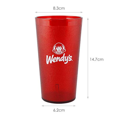 Amazon｜コップ プラスチックタンブラー WENDY'S ウェンディーズ
