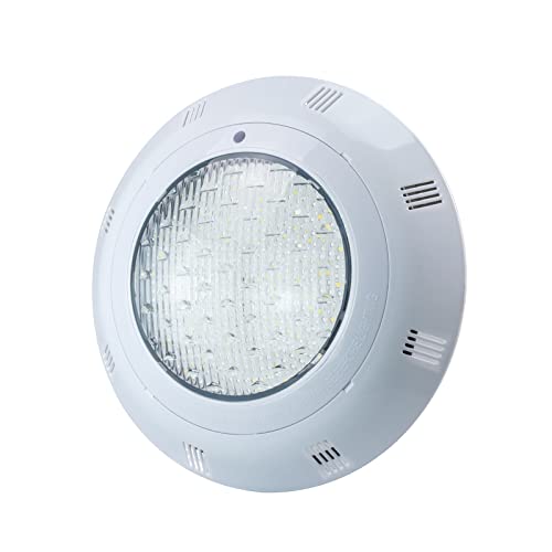 Popp- Foco Luz Extraplano Integrado Para Piscina Led Rgb Ac 12V 18W 1700Lm Ø285Mm Ip68 Multicolor Para Decoracion Control Remoto, 1,5 Metros De Cable (18 Watios)