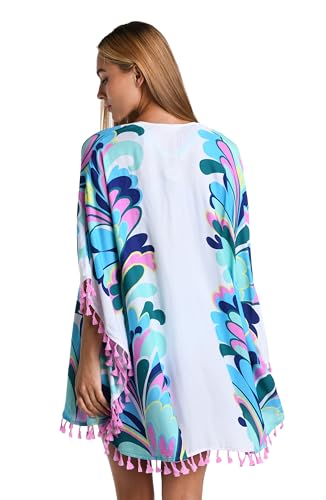 Sunshine 79 Women's Kimono Swimuit Cover Up, Multi//Far Out Fathers, One Size2