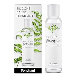 Penchant Premium Silicone Lube – Personal Lubricant for Women & Men – Latex-Safe, Water-Resistant, Hypoallergenic, Paraben-Free – 4oz