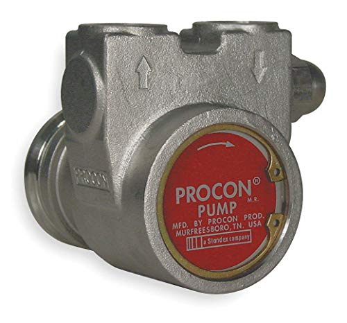 Procon 3/8' Stainless Steel Rotary Vane Pump, 154 Max. Flow (GPH) - 103A140F31RA 250
