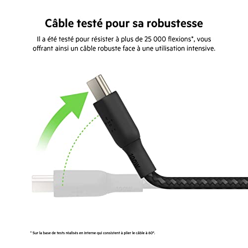Belkin Câble Boost Charge USB C Renforcé 2 - vue 5