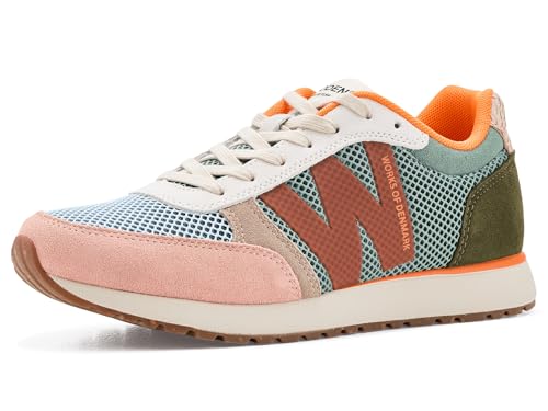 Woden Tenis Ronja Icon para mujer, Algas ligeras multi, 37.5 EU