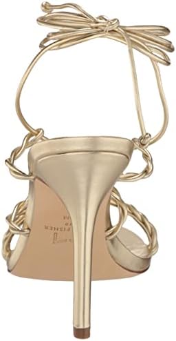 Marc Fisher LTD Women's BEA Heeled Sandal, Gold, 5.5 | Image 2