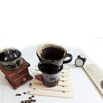 ELECTROPRIME 100x Coffee Paper Filter Coffee Hand-Poured Filter Drip 2-4 Cup Home Office Use