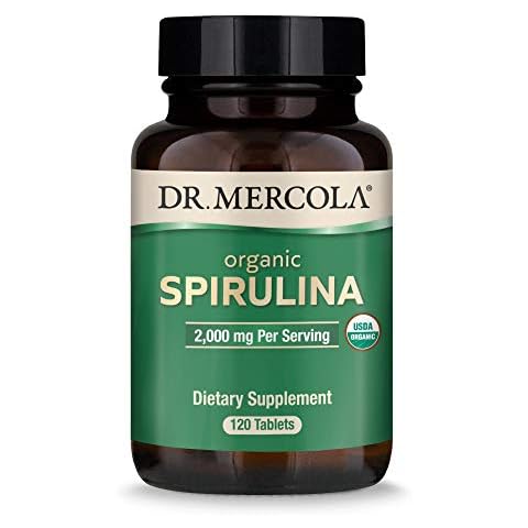 Dr. Mercola Organic Spirulina Dietary Supplement Cover