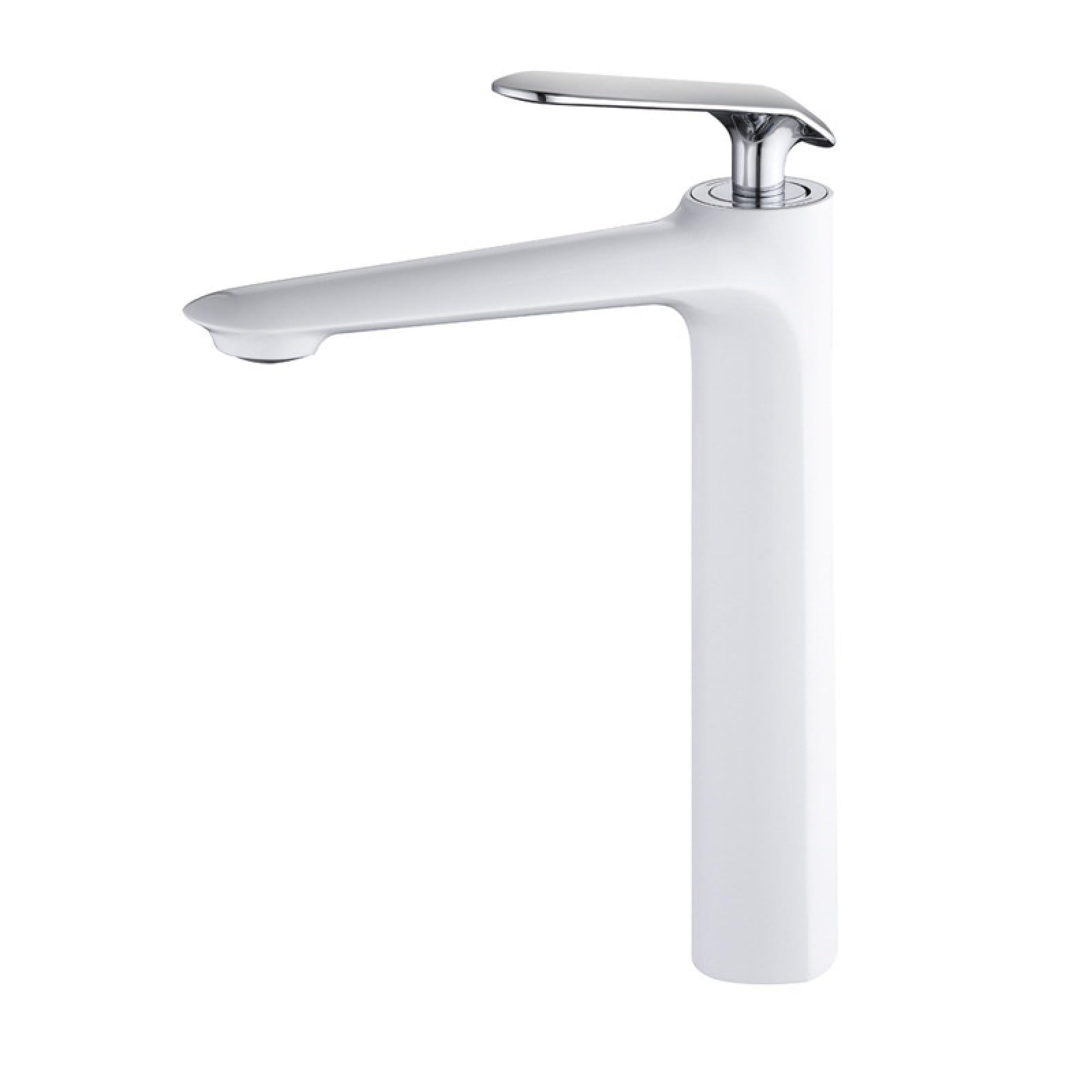 Robinet de lavabo de salle de bain mitigeur eau chaude froide cuivre haut noir