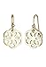 Produktbild Elli Ohrringe Damen Blume Ornament Cut-Out in 925 Sterling Silber vergoldet
