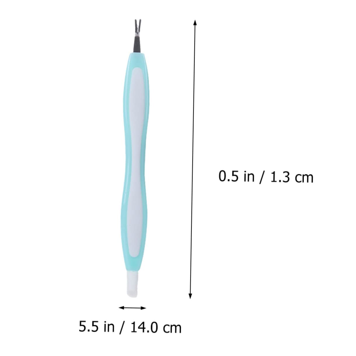 WOFASHPURET 3Pcs Stainless Steel Dead Fork Manicure Tool for Nail Cuticle Remover for Nail Glue Removal Lightweight and Durable Design