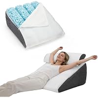 ExKeen Almohada de cuña con Espuma viscoelástica y Capa de