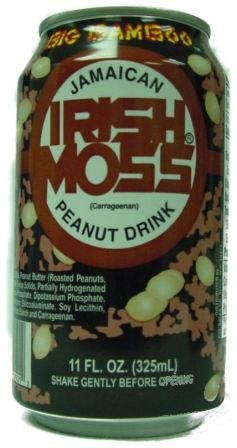 24-cans of Big Babboo Jamaican Irish Moss Peanut Flavoured Drink, 284ml, 9.6 Oz, Made in Jamaica