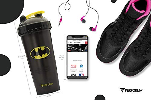 Performa Hero Shaker, DC Series, 800 ml, Batman