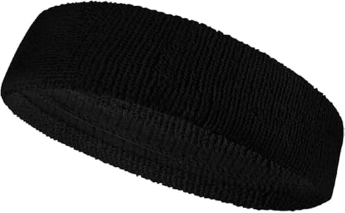 WWZ889 Individuelle Zahlen/Text Premium Terry Sweat Stirnband