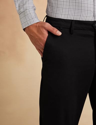 Image of Symbol Premium Men's Regular Fit Flexi Waist Casual Pants | Stretchable Chinos | Stylish Office Fashion Trousers