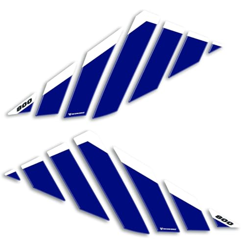 Protection réservoir Suzuki V-Strom 800 DE 2023-2026 autocollant 3D blanc contre éraflures