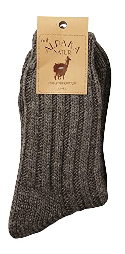 Leo Design 2pack Natural Alpaca Wool & Lambs Wool Socks for Men & Women, Premium, Thick Heavy Blend, Winter, Thermal3