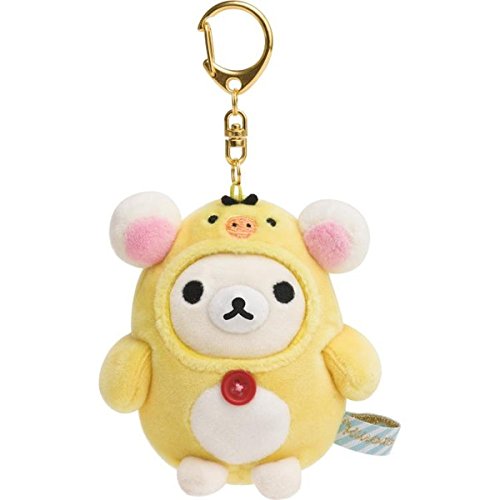 Amazon.co.jp: リラックマ キイロイトリダイヤリー ぶらさげぬいぐるみ
