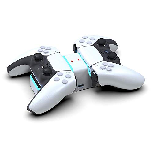Schnelle Ladedockstation Für PS5-Controller Dual USB-Controller Ladedock Wireless Gamepads Ladegerät Für Playstation 5 Dual Sense Controller