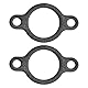 Briny River 2Pcs Rasenmäher Isolator Dichtung 11009-2939 Kompatibel mit Kawasaki FE290D FE350D FE400D FE290