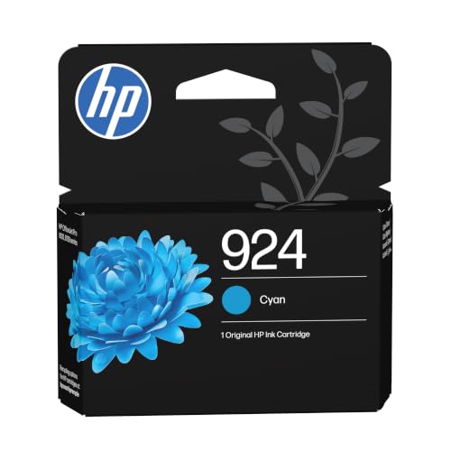 HP 924 Cyan, Cartouche Encre Originale
