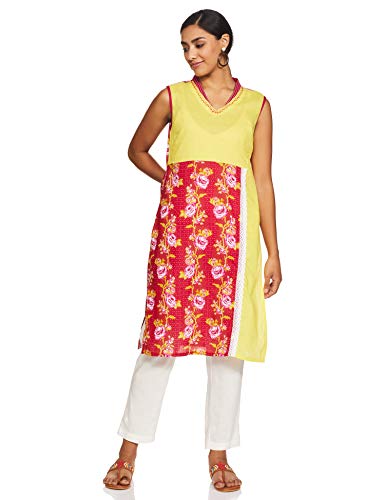Amazon Brand - Myx Women's Cotton Slim Pants (215_White_L) - Image 7 thumbnail