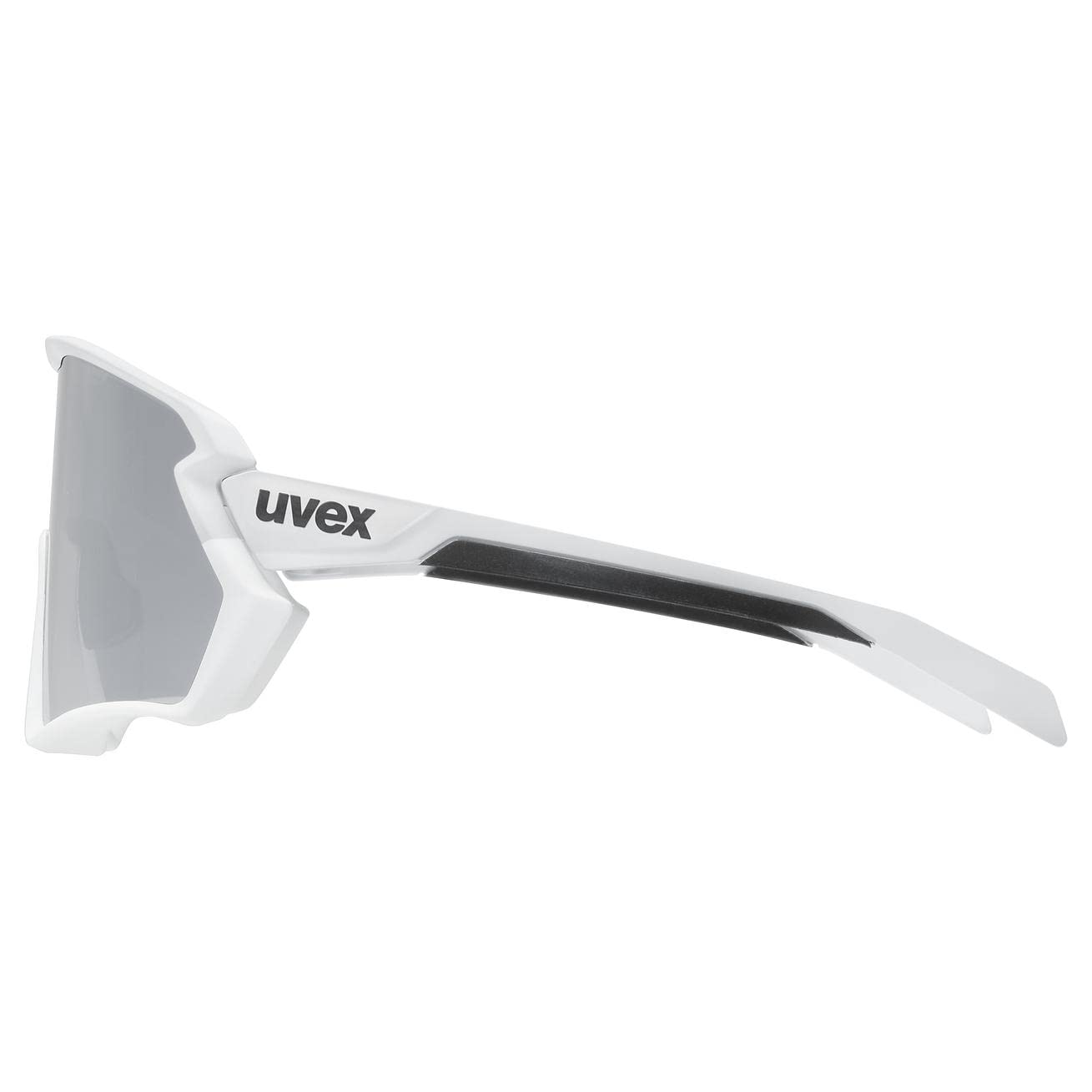 uvex sportstyle 231 2.0 - okulary sportowe unisex - bez efektu zaparowania - komfort noszenia bez ucisku i stabilność - cloud matt/silver - one size