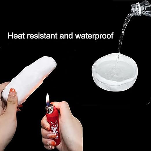 Miniatura 5 de TIANKEYYDS Paquete de 8 masillas de sellado blanco impermeables para conductos de reparación, barro de reparación rápida para conexión de drenaje,