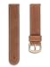 Produktbild Lilienthal Berlin - Made in Germany  Wechselarmband, vegetabil gegerbtes Leder L1 (Farbe: hellbraun / Schließe: gold)