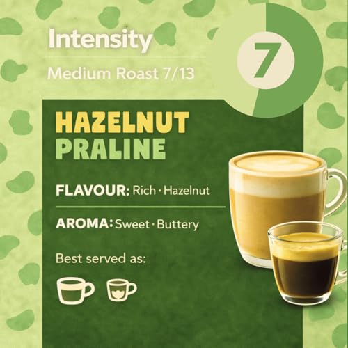Image of Caramelly Coffee Pods Super Saver Pack - Nespresso Compatible - 80 Aluminium Coffee Capsules - Box of 8, 80 Pods