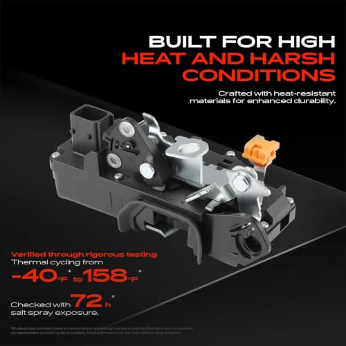 Image of A-Premium Front Left Driver Side Door Lock Actuator with 5-Pin Connector