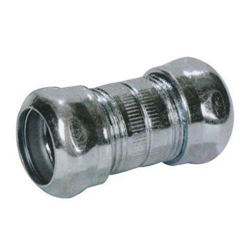 Morris Products 14964 EMT Compression Coupling, Steel, 1-1/2 Trade Size