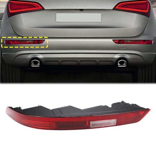USTAR Rear Bumper Tail Light Compatible with Audi Q5 2018 2019 2020 2021 Rear Bump Brake Light 80A945069A Left Driver Side