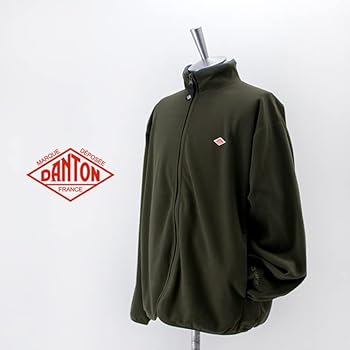 DANTON フリース 42 DANTON フリース カラーレス ジャケット 42 マーブル ダントン