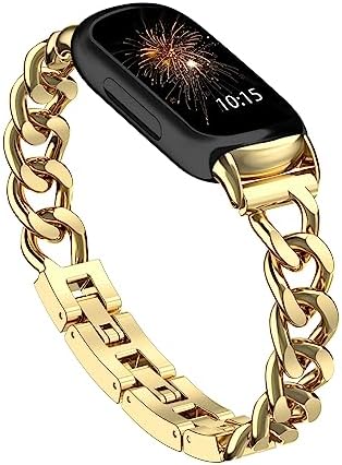 Metal Chain Band for Fitbit Inspire 3