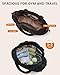 LOVEVOOK Duffle Bag for Travel, Puffer Weekender Gym Bags for Women with Toiletry Bag, Lightweight Carry on Overnight Bag Hospital Bag, Personal Item Bag for Airplanes