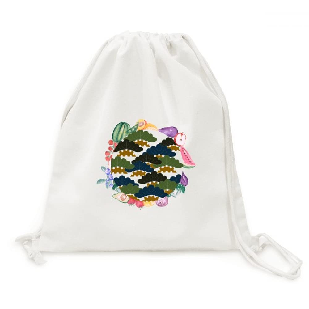 Sac en tissu pliable à sangle imprimé modèle traditionnel - 6