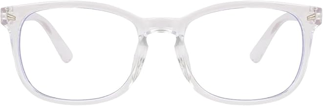 Hasterr Lifestyle Blue cut Computer Glasses For Eye Protection | Zero Power Anti Glare Blue Light Blocking Glasses | Piyush Bansal Glasses | Transparent specs | UV Protection Specs For Men & Women