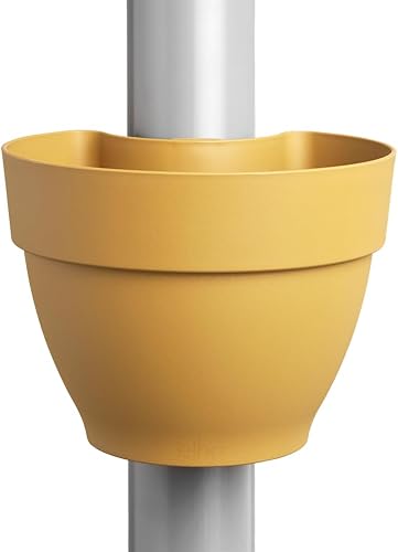 Miniatura 2 de elho Vibia Campana Drainpipe Clicker 40 - Maceta para exteriores, 8.5 x 6.4 in, color amarillo miel