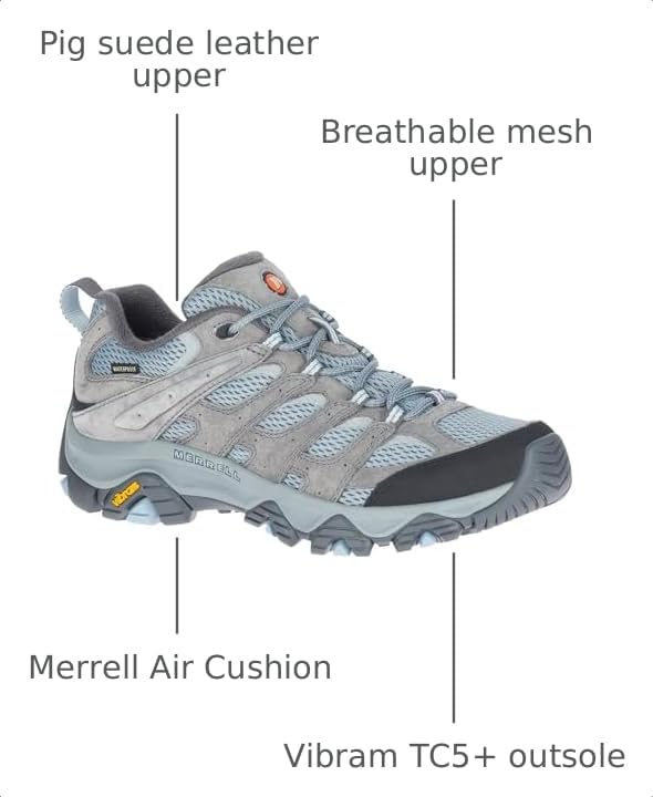 Image of Merrell Women's Moab 3 Waterproof Hiking Shoe