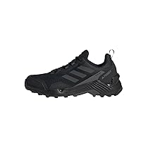 adidas Uomo Eastrail 2.0 RAIN.RDY Hiking Shoes, Core Black ,  Carbon ,  Grey Five, 40 2, 3 EU