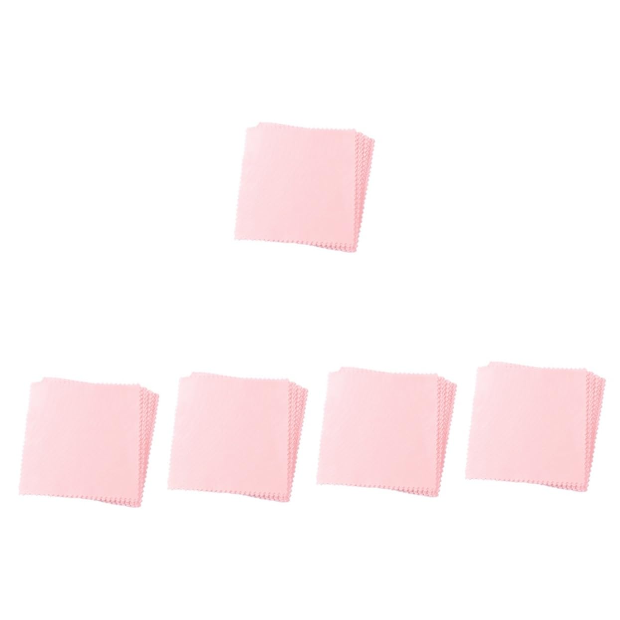GALPADA Pezzi Lavavetri Magnetico Detergenti Schermo Telecamera Prodotti Panno Occhiali Panno per La Pulizia delle Panno Lucidante per Gioielli Fibra Superfine Rosa