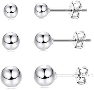 Kamise Ball Stud Earrings Set