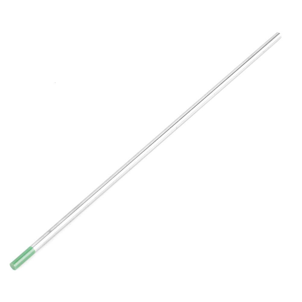 Wolfram-Elektrode Wolframelektrodenstange Professionelle Grüne Spitze Für AC Schweißgerät WP, 10 Stücke(3.2mm*150mm), Tig Schweißstab Für Schweißarbeiten