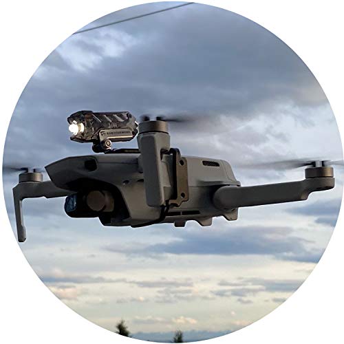 Roboterwerk Selfie Mavic Mini, LED Flashlight for DJI Mavic Mini, DJI Mavic Equipment, Drone positionlight, up to 55 Lumen, tiltable
