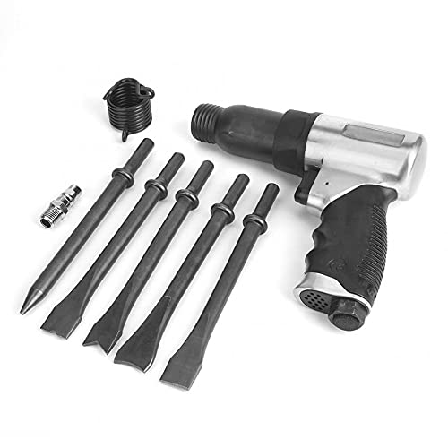 Set di scalpelli per martello pneumatico Strumento pneumatico industriale della maniglia industriale del martello della maniglia industriale dell'aria professionale con la manopola di controllo della