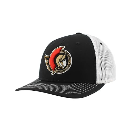 Image of ZHATS NHL Unisex-Adult NHL Officially Licensed Adjustable Snapback Hat Dakota Icon Team Color