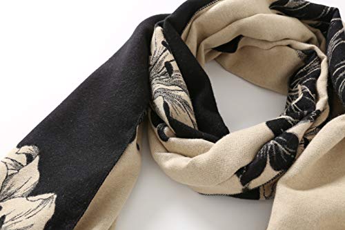 Jeelow Winter Pashmina Blanket Scarfs Shawls Wraps Open Front Poncho Cape For Women Wedding Evening Dresses (Lily) #TOP5