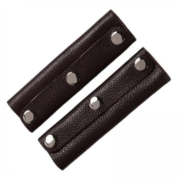 HEAVENGLOW 5x2x Leather Handbag Handle Wrap Cover Handle Protectors Holder for Travel Bag Black|Handbag Accessories-image-39