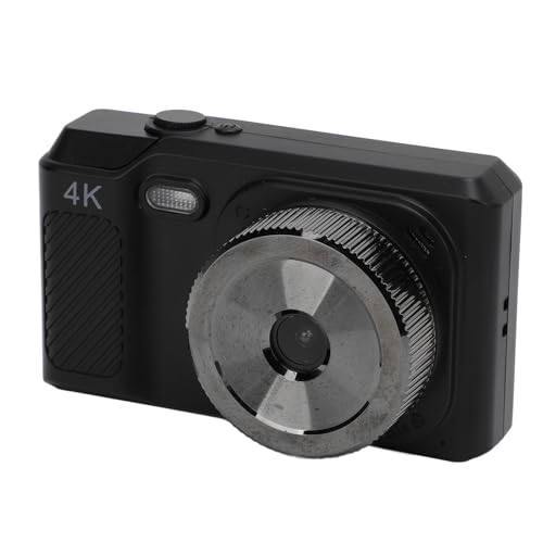 Fotocamera Digitale Compatta da 68 MP con full-hd 1080P Messa a Fuoco Manuale Zoom 16X Schermo TFT da 2.7 Pollici Batteria Ricaricabile Ideale per il Compagno di
